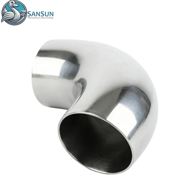 Data Center Liquid Cooling Stainless Steel 316L Welded 90° Elbow