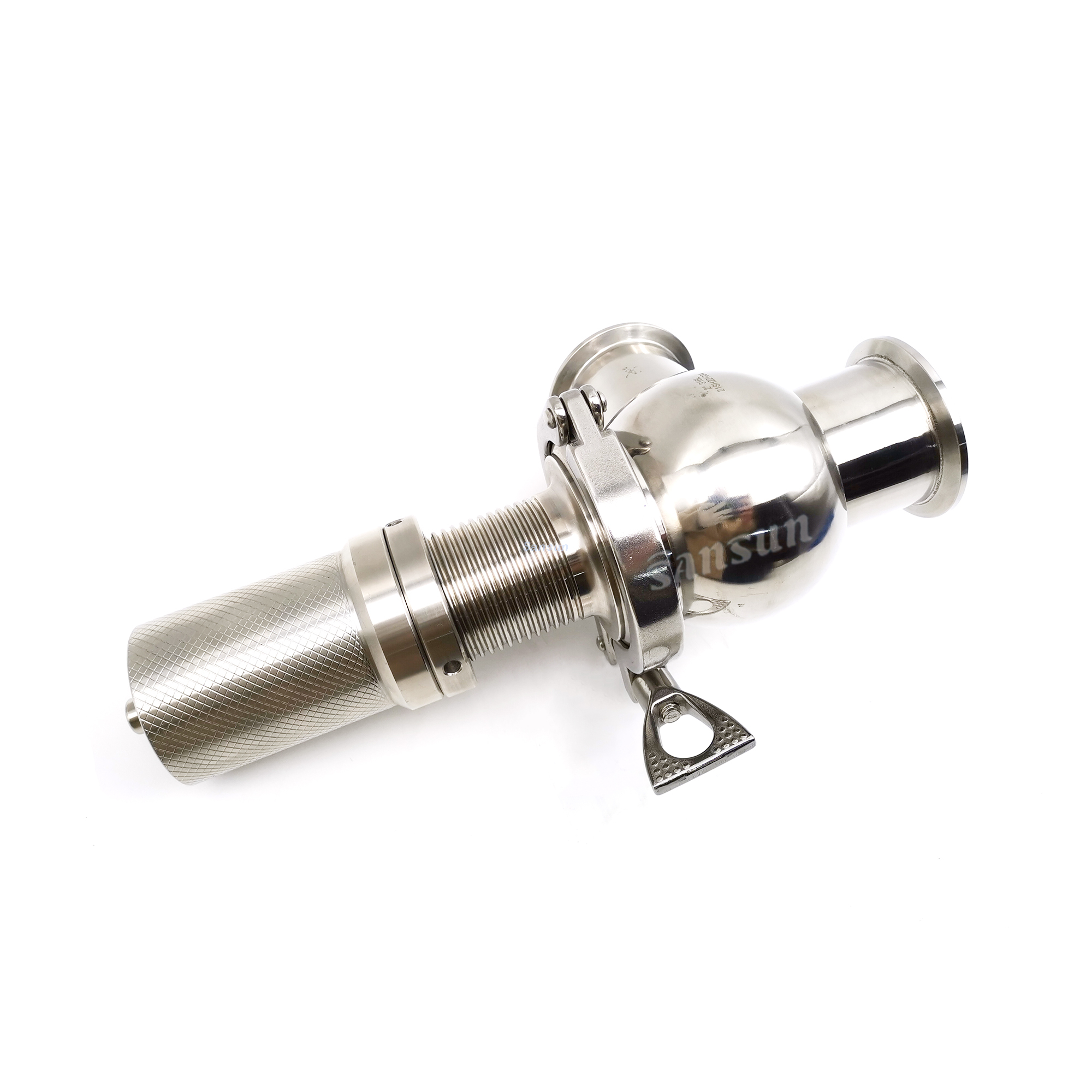 Sanitary stainless steel Tri-Clamp Safety Valve 
