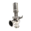 Sanitary stainless steel Tri-Clamp Safety Valve 