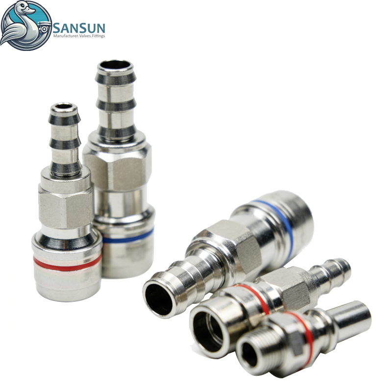 Data Liquid Cooling Quick Disconnect for Server Racks