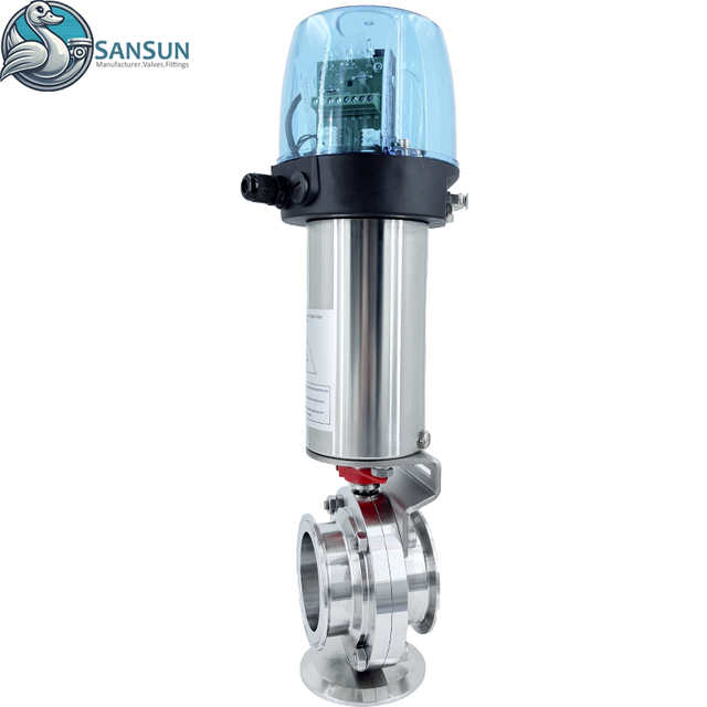 Sanitary Stainless Steel 316L Level Type Exhaust Valve Anti-vaccum Valve for Data Center Liquid Cooling