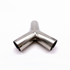 3A Stainless Steel Sanitary Butt Weld Y-type Tee