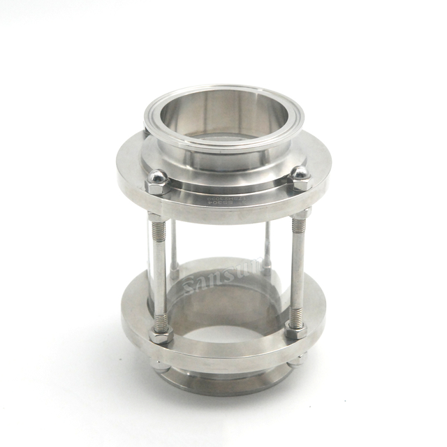 1.5" Homebrew Brewing Tri Clamp Compatible Sight Glass