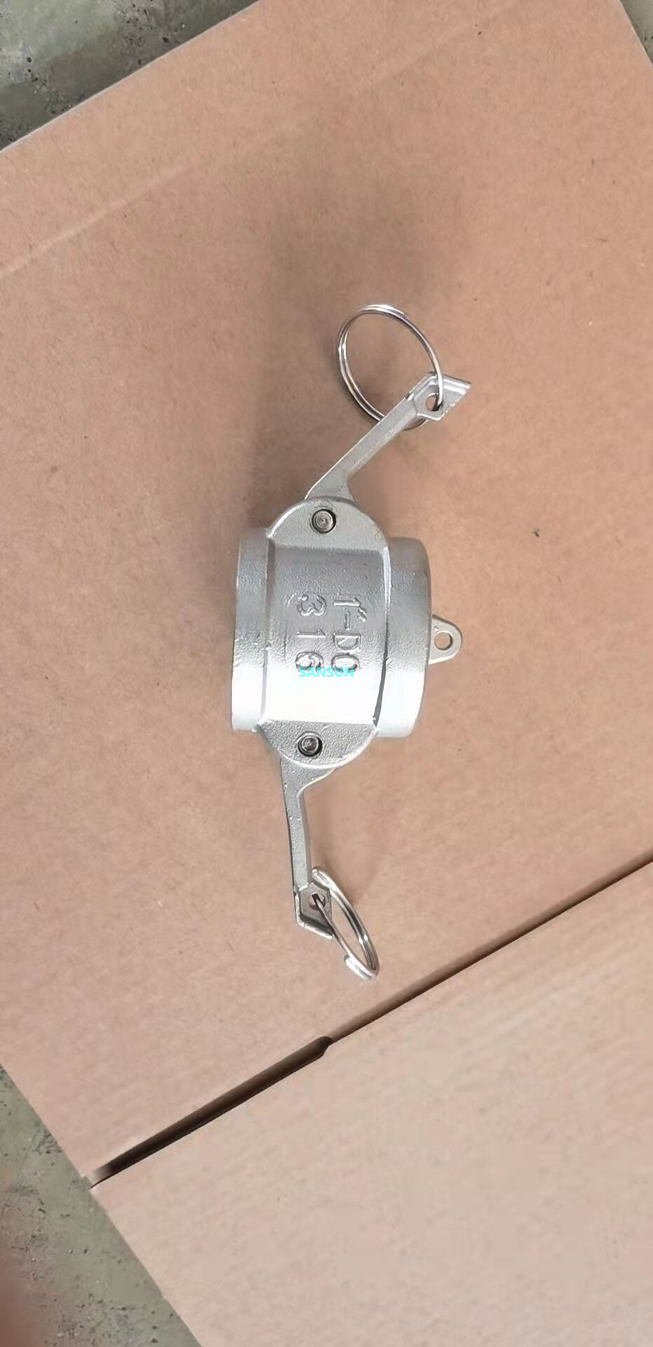 Sanitary Stainless Steel Camlock and Groove Adapter Type DC