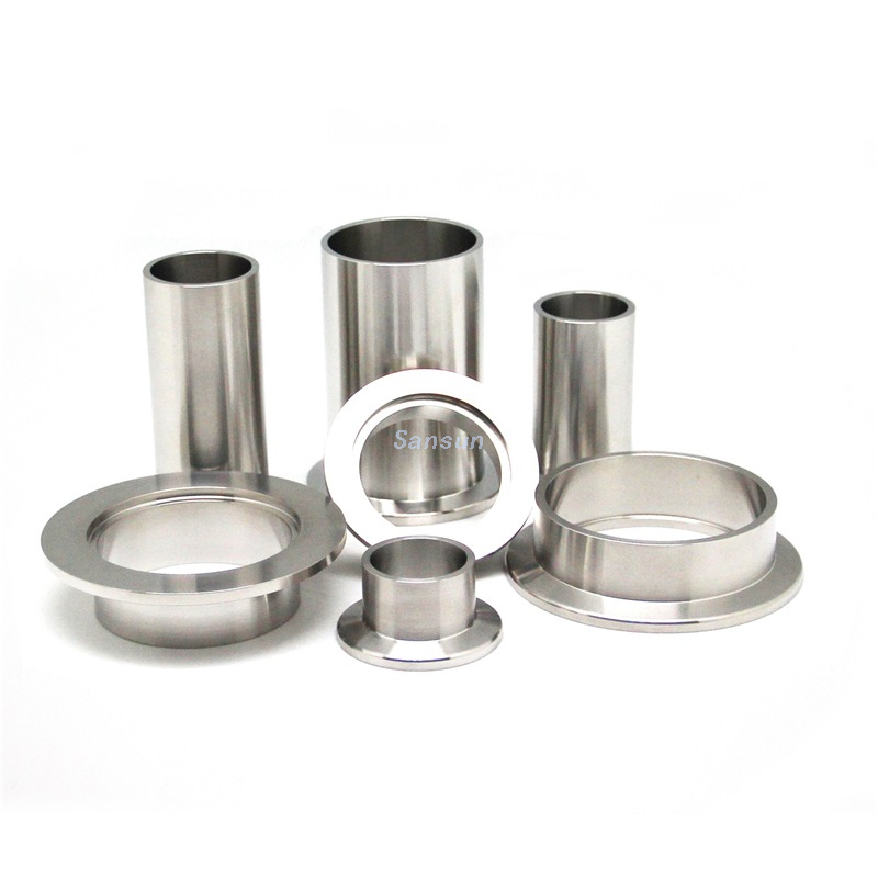 Stainless Steel Short Flange Weld Stub Vacuum Fittings