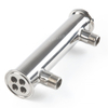 Stainless Steel Tri-Clamp Condenser For Homebrew Brewing