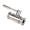 Hygienic Tri-clamp Straight Ball Valve Stainless Steel ball valve