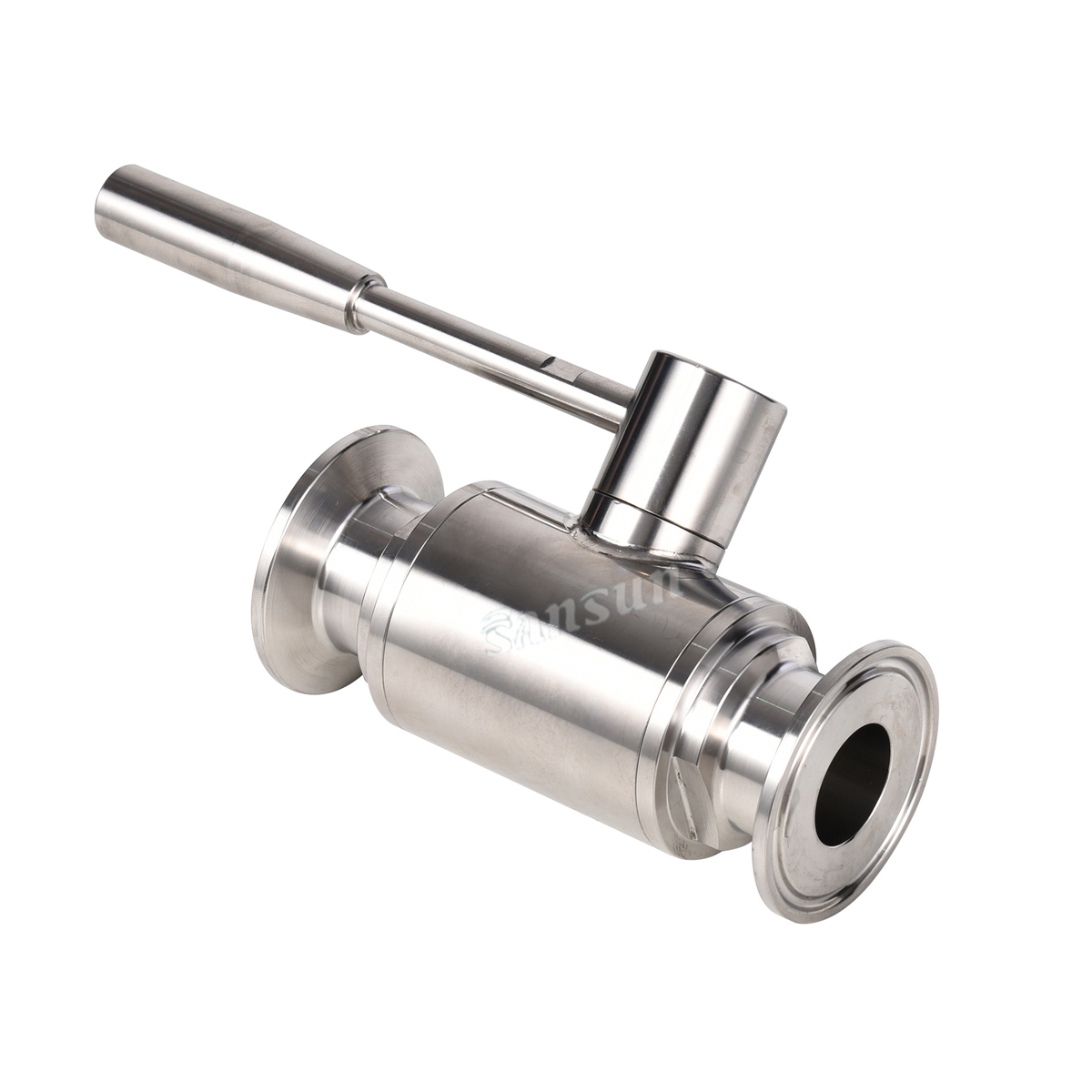 Hygienic Tri-clamp Straight Ball Valve Stainless Steel ball valve