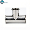 Sanitary Clamped Stainless Steel Tee for Liquid Cooling System