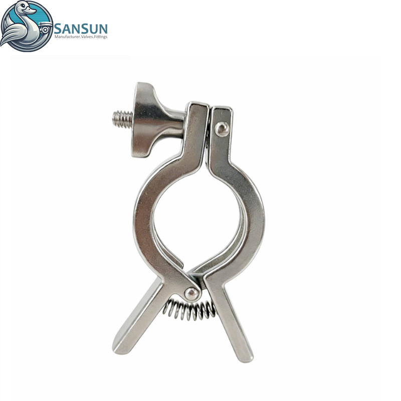 304 Food Grade Sanitary Single Pin Tri Clamp Stainless Steel 13MHHM-Q