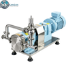 316L Stainless Steel Sanitary Food‑Grade Cam Lobe Pump with Safety Valve
