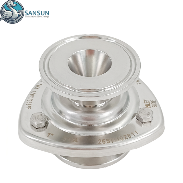 Sanitary Steam Trap 316L Stainless Steel Tri Clamp