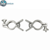 304 Food Grade Sanitary Single Pin Tri Clamp Stainless Steel 13MHHM-Q