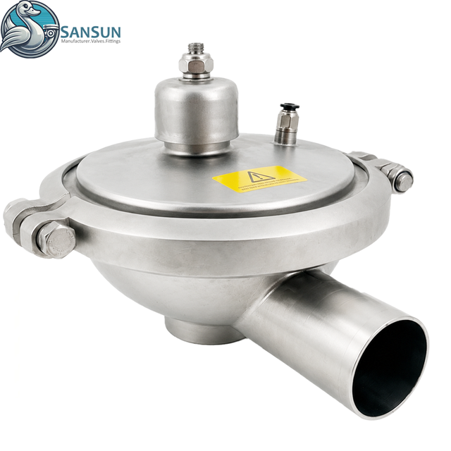 316L Stainless Steel Sanitary Welded Constant Pressure Valve