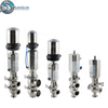 316L Welded Single Seat Valve with C-top ASI Bus 4-20 mA