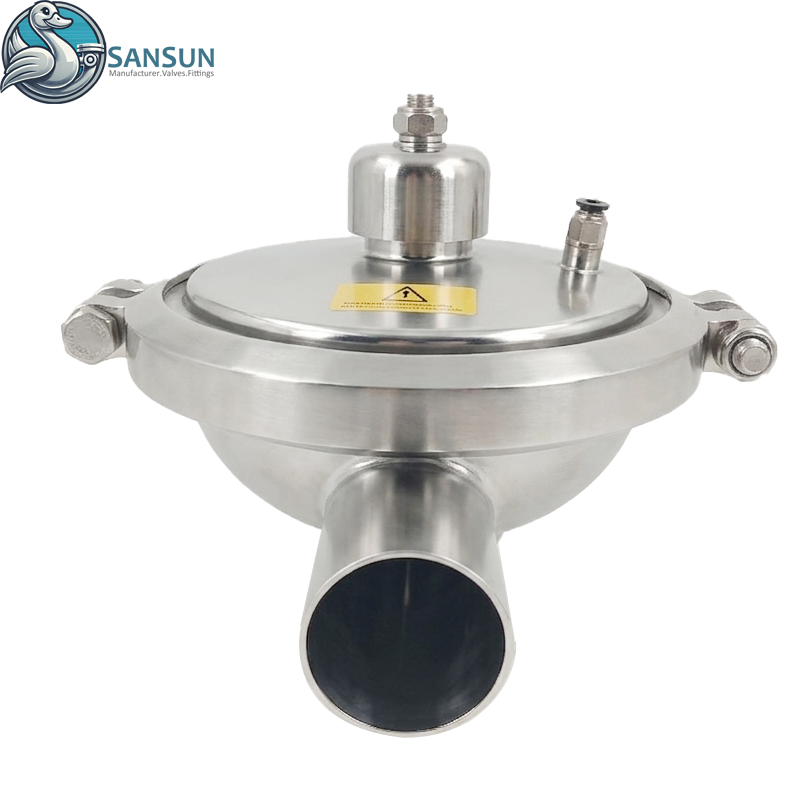 316L Stainless Steel Sanitary Welded Constant Pressure Valve