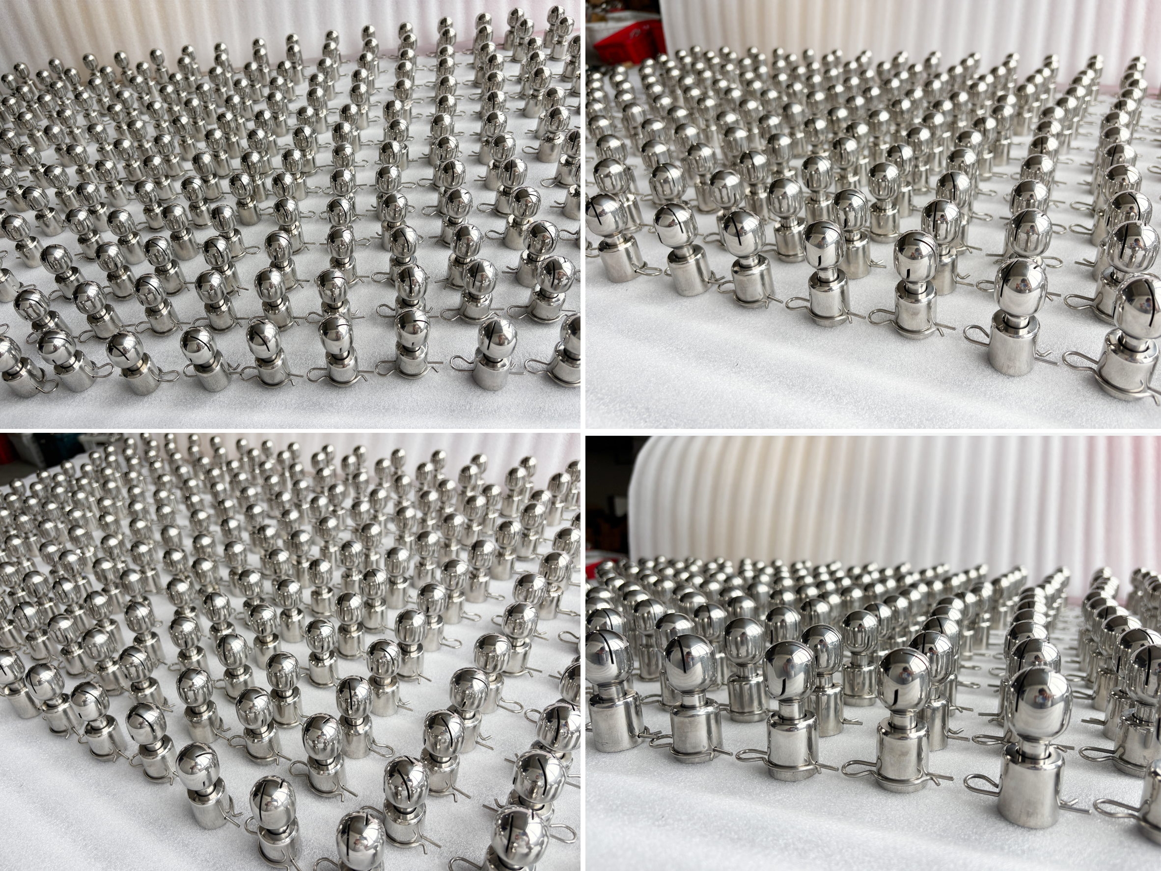 Sanitary Pin-type Rotating Cleaning Ball 304 316L Stainless Steel Tank CIP Spray Ball