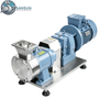 316L Stainless Steel Food Grade Lobe Pump with V‑Port Inlet for Viscous Food Beverage Transfer