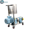 Sanitary Food Grade Rotary Lobe Pump with Variable Frequency Control 316L Stainless Steel
