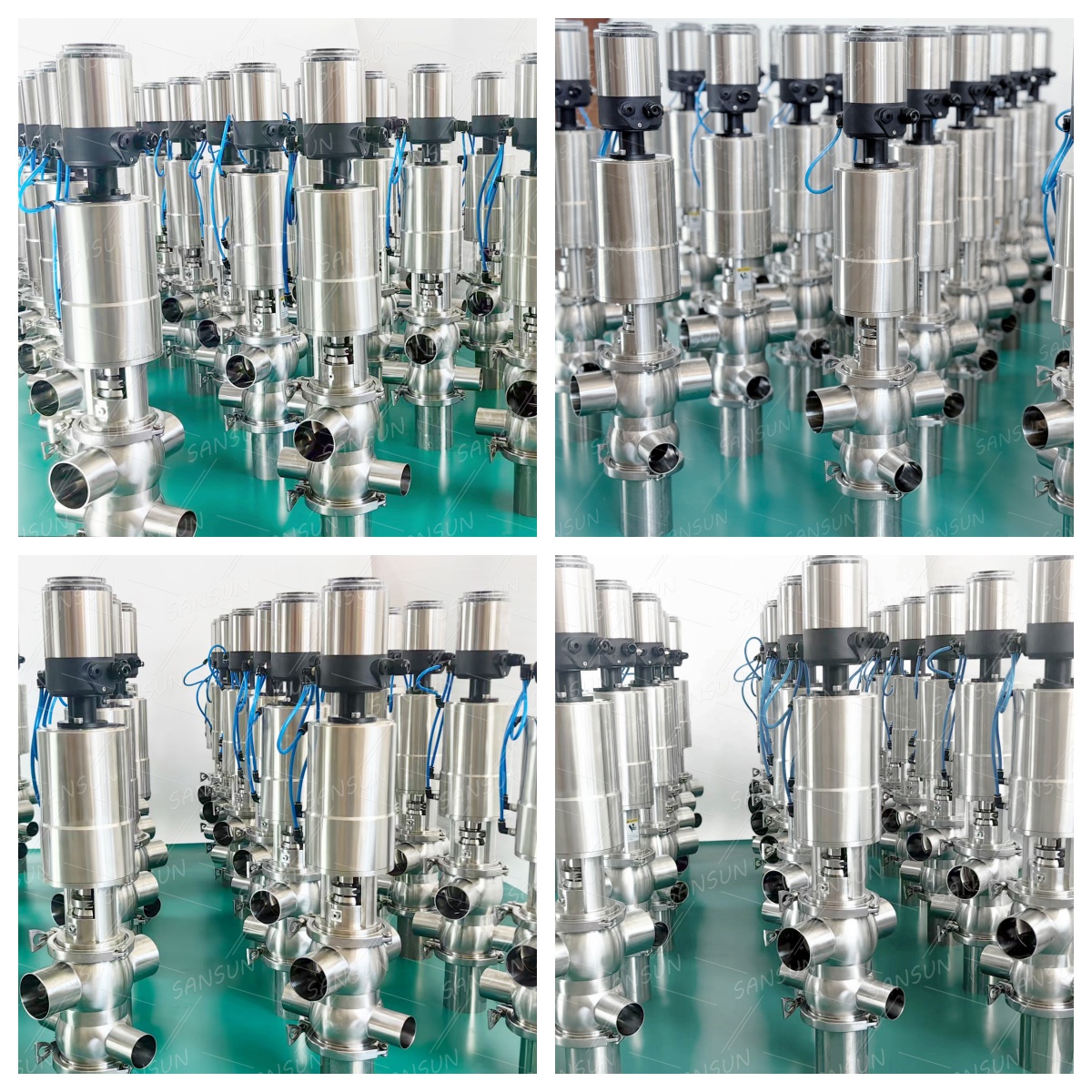 weld double seat valve