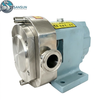316L Sanitary Horizontal Jacketed Rotary Lobe Pump Heating and Cooling for Pump Chamber
