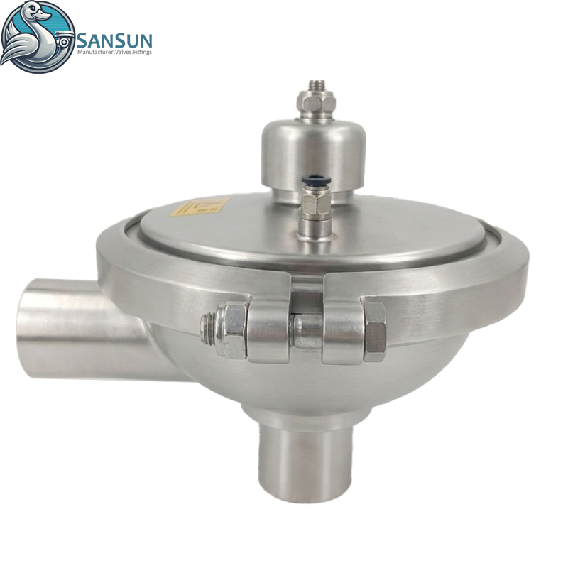 316L Stainless Steel Sanitary Welded Constant Pressure Valve