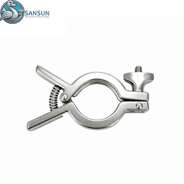 304 Food Grade Sanitary Single Pin Tri Clamp Stainless Steel 13MHHM-Q