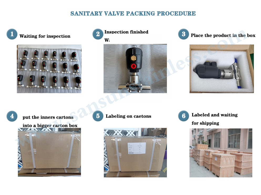 Welded Diaphragm Valve with Plastic Actuator